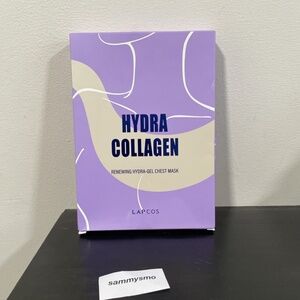 Lapcos Hydra Collagen, Renewing Hydra-Gel Chest Mask, 3 Sheets